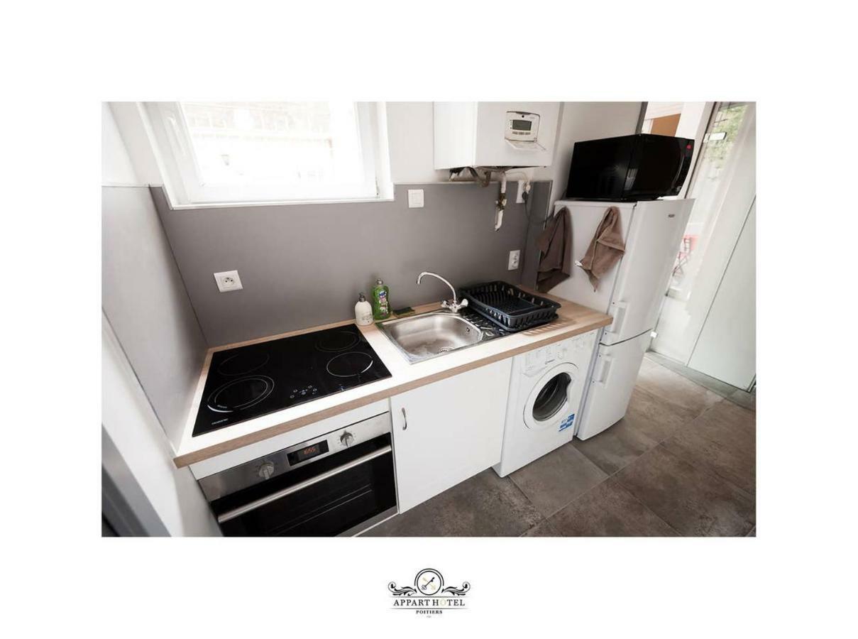 La Suite T2 40M2 Avec Terrasse 1Ch-4Pers Appart Hotel Poitiers Bagian luar foto