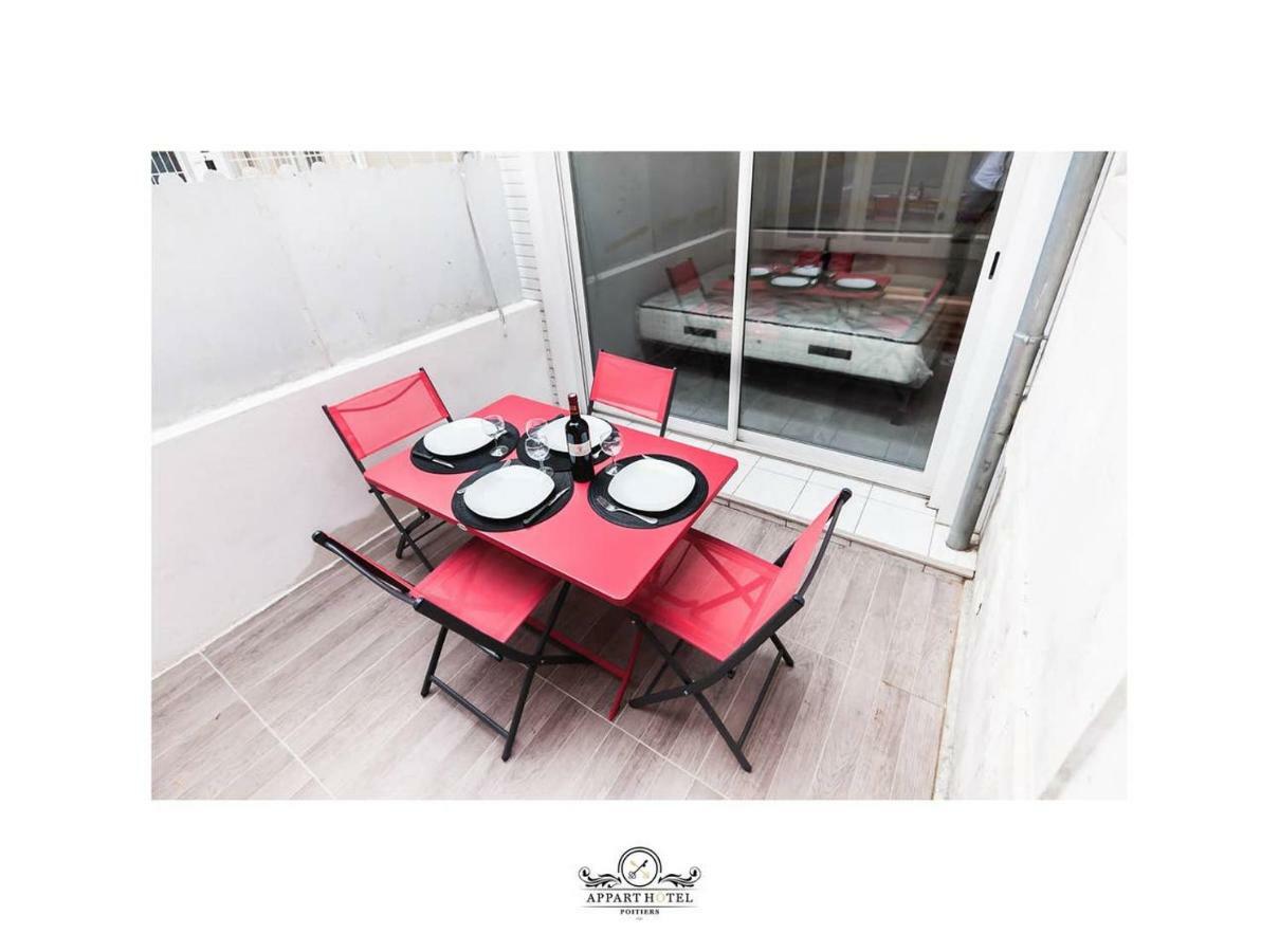 La Suite T2 40M2 Avec Terrasse 1Ch-4Pers Appart Hotel Poitiers Bagian luar foto