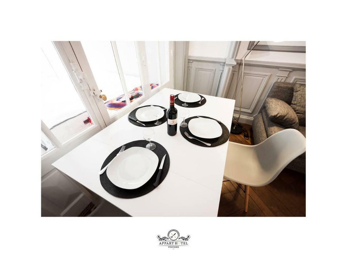 La Suite T2 40M2 Avec Terrasse 1Ch-4Pers Appart Hotel Poitiers Bagian luar foto