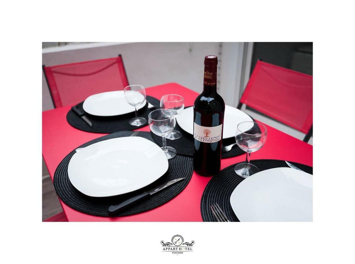 La Suite T2 40M2 Avec Terrasse 1Ch-4Pers Appart Hotel Poitiers Bagian luar foto